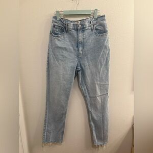 Abercrombie & Fitch Ultra High Rise 90s Straight Jeans Size 26